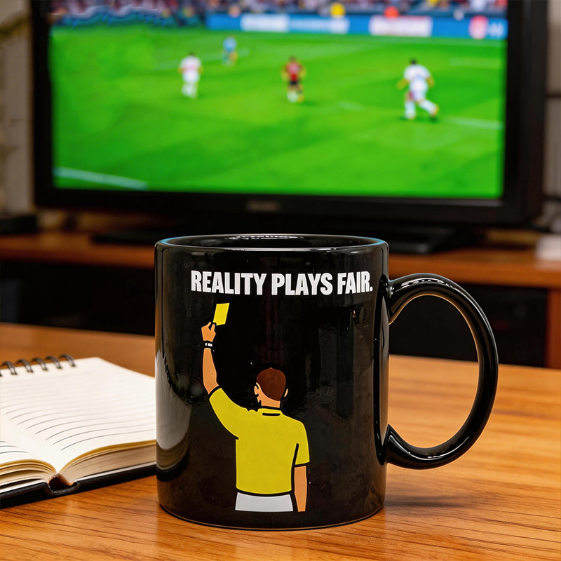 Soccer Referee Color Changing Mug – Funny Heat Sensitive Football Coffee Cup