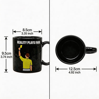 Soccer Referee Color Changing Mug – Funny Heat Sensitive Football Coffee Cup